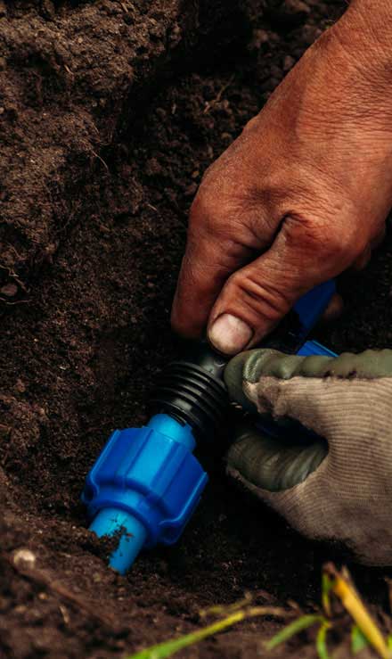 LinkNow Media Irrigation Installation